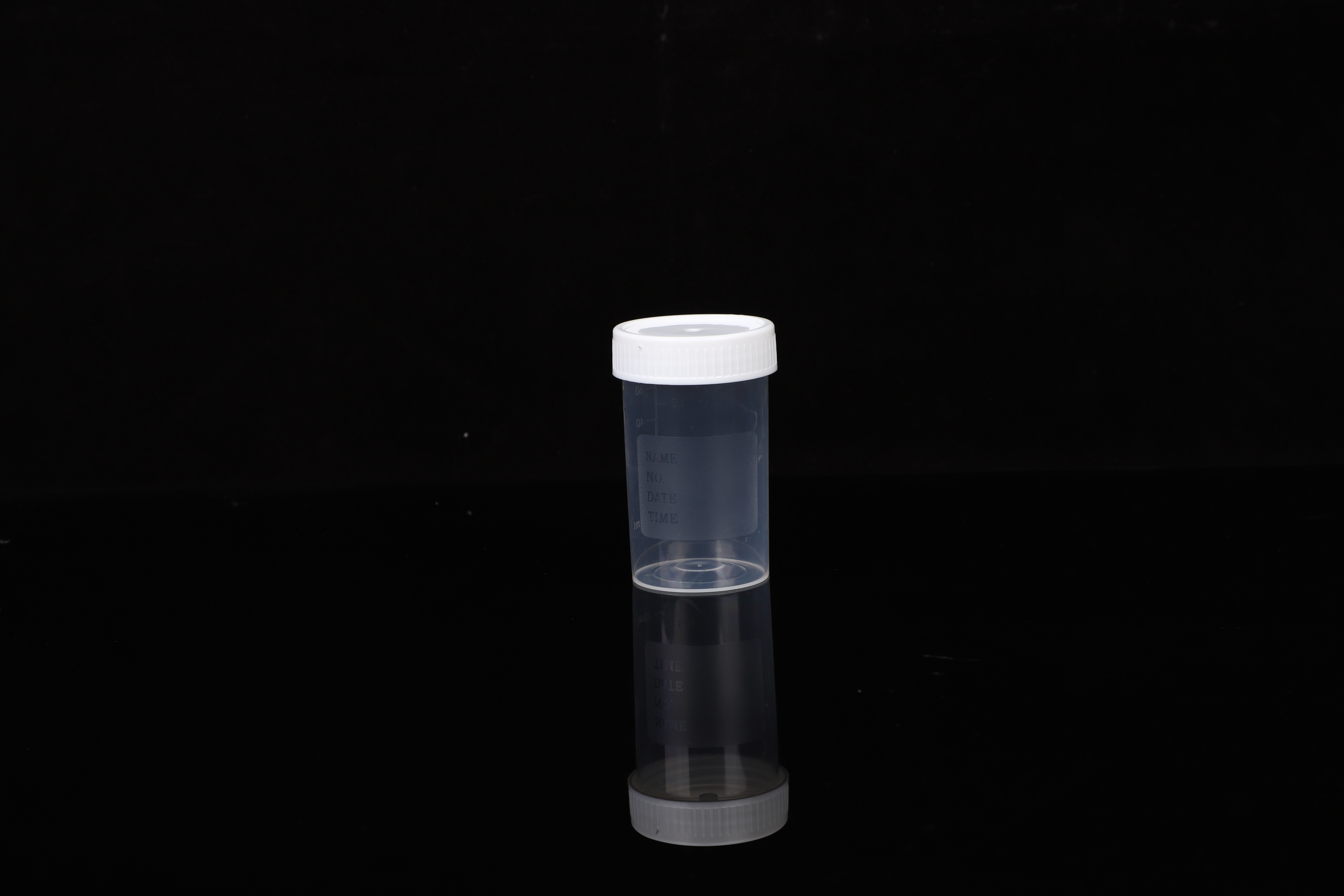 Disposable sterile sputum cup PP made with leakproof nuts