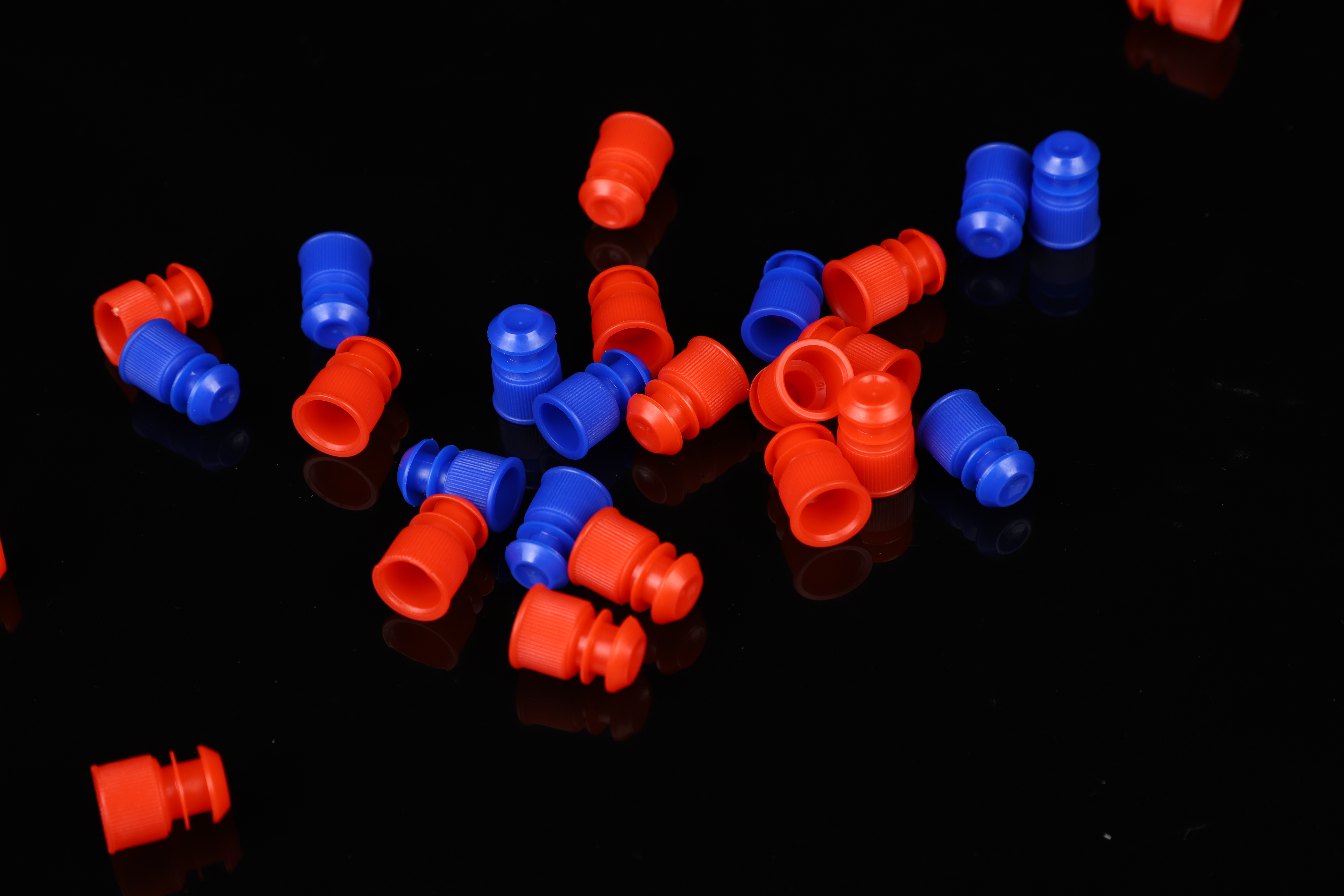 Laboratory PE material tube plug of various sizes customized