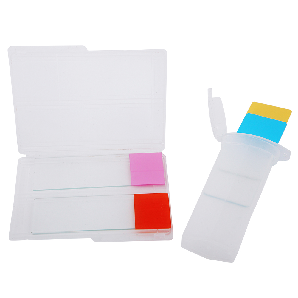Plastic slide mailers for laboratory consumables