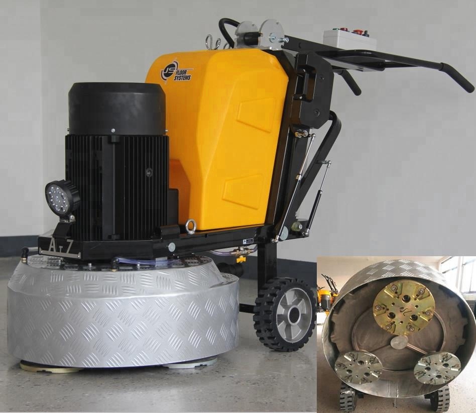 Wholesale Discount Cyclone Dust Collector For Sale - Three heads gear driven planetary grinder – Jiansong