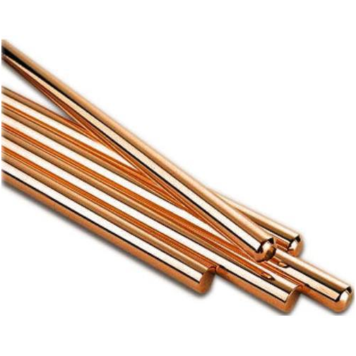Pure Red Round C1011 C1020 C1100 T2 ETP Copper Bar / Rod 2mm 3mm 4mm 5mm 6mm 8mm Featured Image