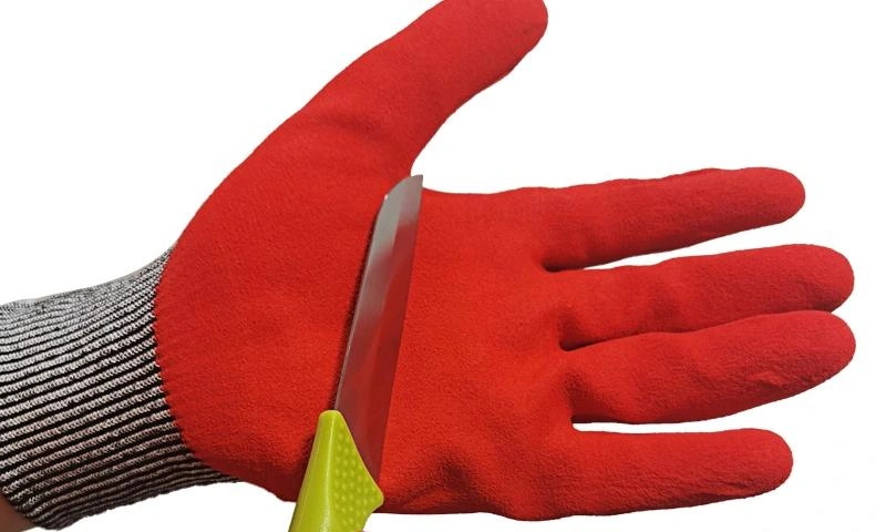 Нитриловые перчатки для промышленного использования