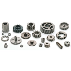Sintered structural components for gearbox