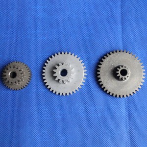 I-powder metal sintered double spur gear