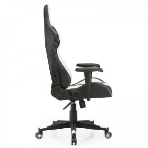 Wholesale Multifunctional Professional Reclining Black and White Adjustable Gaming Chair