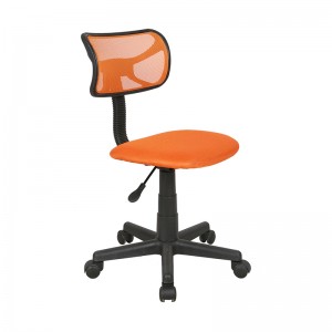 Armless Swivel Mesh office chair, Multiple Colors