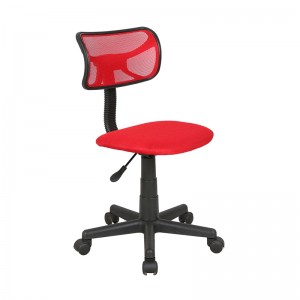 Armless Swivel Mesh office chair, Multiple Colors