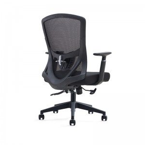 Hot-selling Office Furniture Executive Chair Leather Reclining Office Ergonomic Chair Low Back with Castors