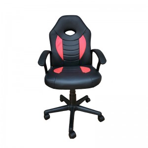 Kids Gaming Chair with Hight Adjustment, Racer Chair with Fixed Padded Armrest