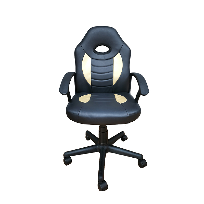 Kids Gaming Chair with Hight Adjustment, Racer Chair with Fixed Padded Armrest (2)