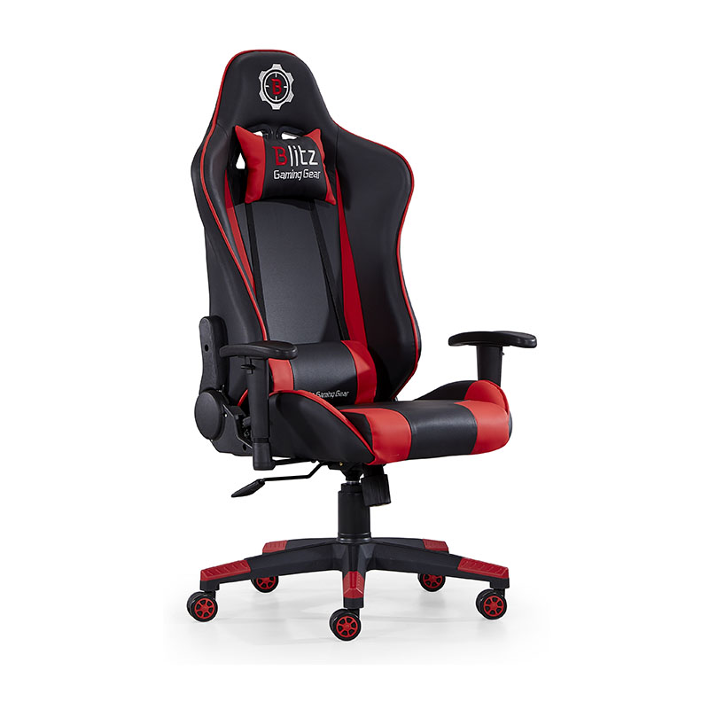 Racing Style Adjustable PC Gaming Chair with Lumbar Support-3