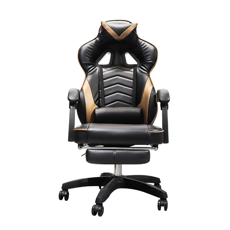 Reclining Gaming Chair with Footrest-1