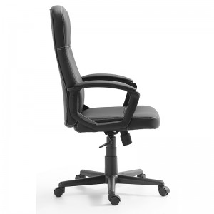 Economical Middle Back Leather Home Office Computer Chair