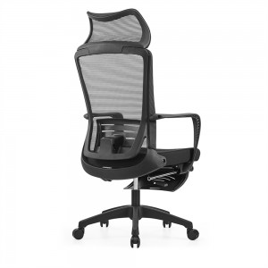 High Back Ergonomic Adjustable Mesh Office Chair With Footrest