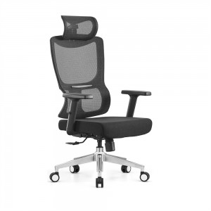 High Back Ergonomic Executive Modern Office Chair With Headrest