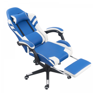Low price Adjustable Armrest Racing Game Chair PC Gaming Chair With Footrest