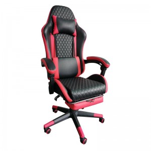 China Gold Supplier for Colorful PU Leather Cheap Linkage Armrest Racing Gaming Chair