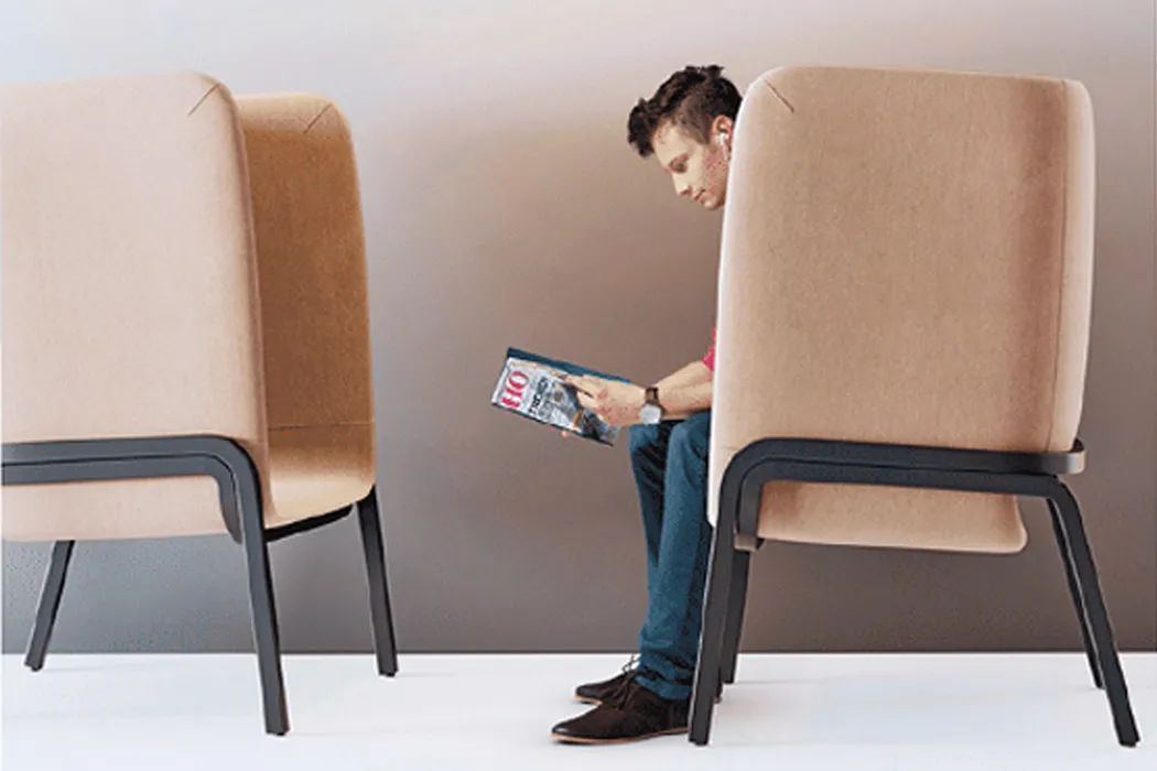 An office chair for introverts