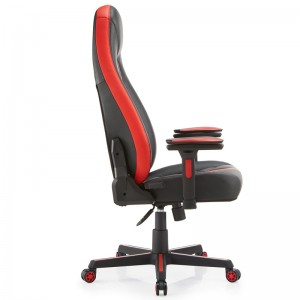 Wholesale New Racing Gaming Chair Black and Red Leather Office Ergonomic Gaming Chair Factory