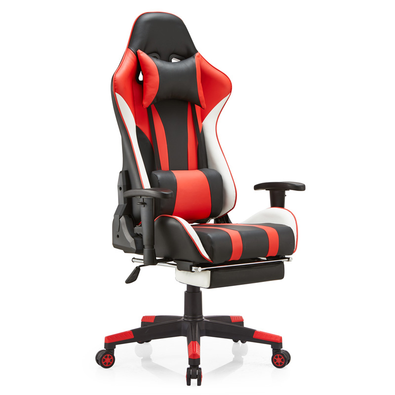 Professional Design Budget Gaming Chair - Racing Style Reclining Adult Gaming Chair with Footrest – GDHERO