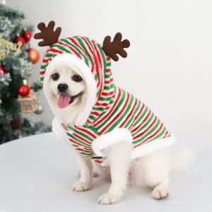 Tervező karácsonyi téli kisállat ruhák Kutyaruhák Karácsonyi Mikulás kisállat kutya macska kutyaruhák