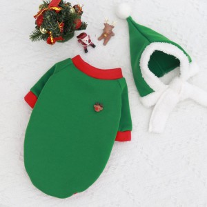 Značkové vianočné zimné oblečenie pre zvieratká Oblečenie pre psov Vianočný Santa Claus pre domácich miláčikov pes mačka pre psov