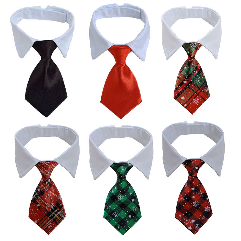 Os fabricantes venden corbata de lazo de cachorro feita a man axustable para ocasión formal