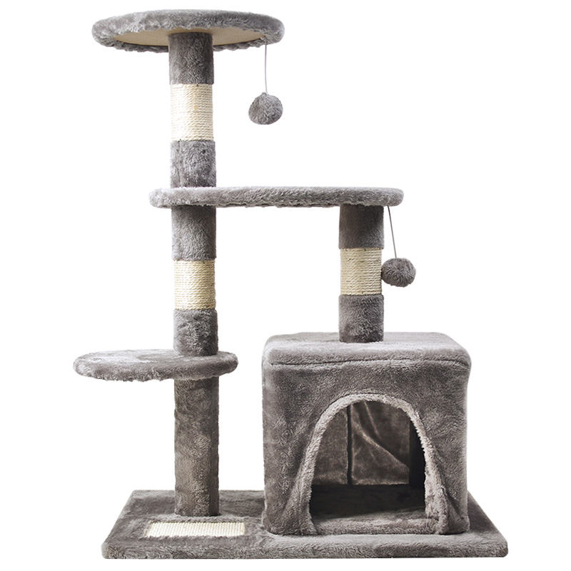 Produsen baru kualitas tinggi pohon kucing kecil menara kucing furniture pohon kucing