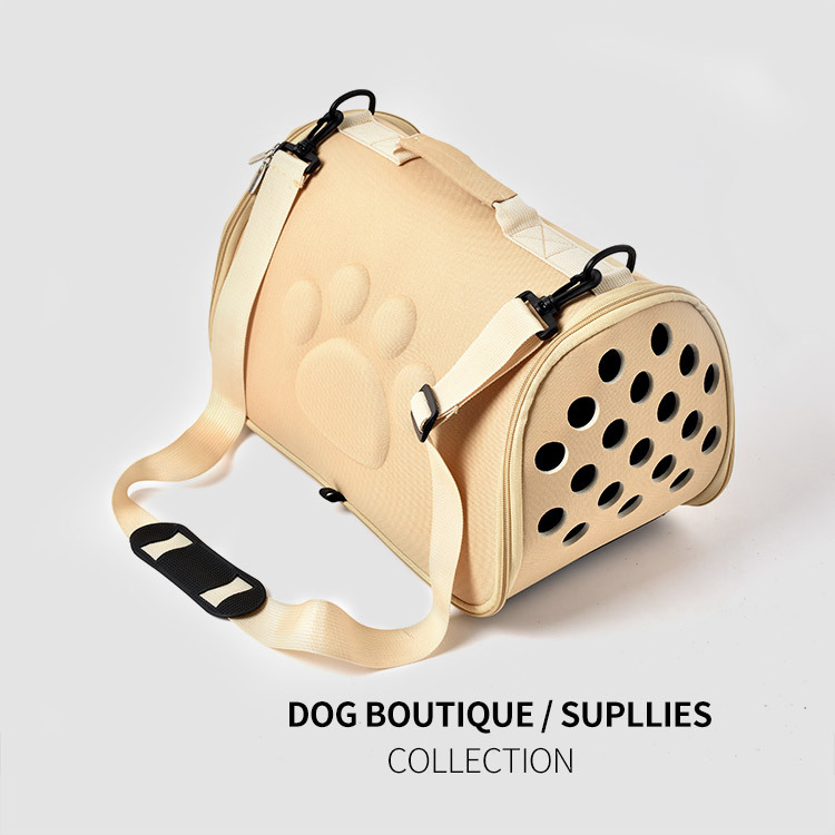 Factory high quality portable pet travel bag diagonal breathable pet bag EVA pet bag