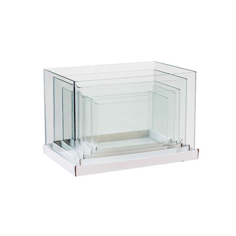 Tanque de peixes transparentes para peixes ornamentais de alta calidade Peixe de vidro