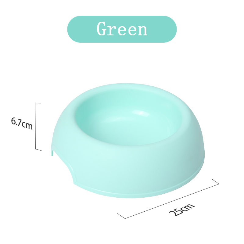 Eco-friendly nga multi-color medium pet dog feeder bowl pet cats ug dogs sugar ring bowl
