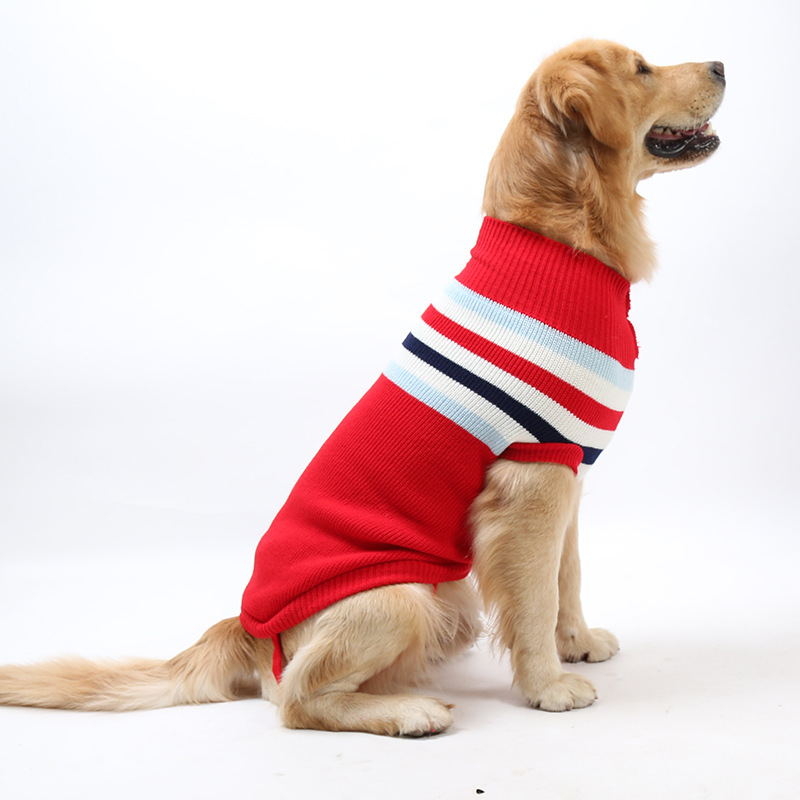 Nako-customize na Wholesale Dog Clothes Plus Size Pet Clothes Trend Mga Dog Warm Sweater