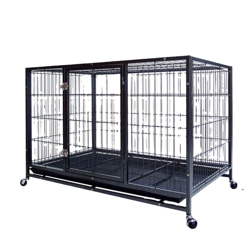 The latest heavy duty kennel for 2022, the sturdy kennel comes with four wheels