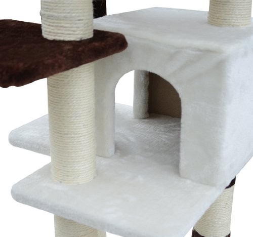 Funny cat toy cat activity place kitten pet play house cat tree house