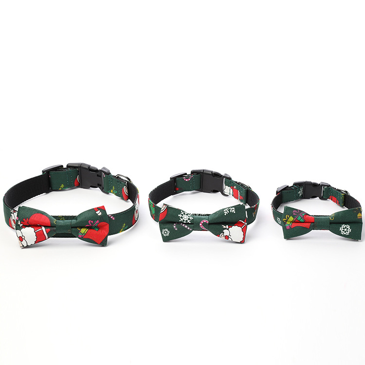 Conxunto de bobinas para mascotas de Nadal con bufanda triangular de Spot fabricantes