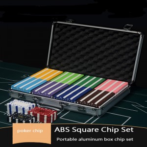 ABS chip aluminum box set