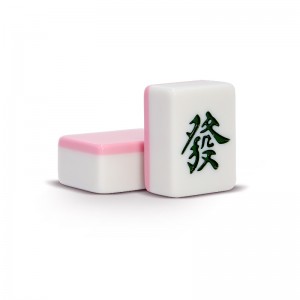 Alvo definido de mahjong de viagem portátil de 30 mm