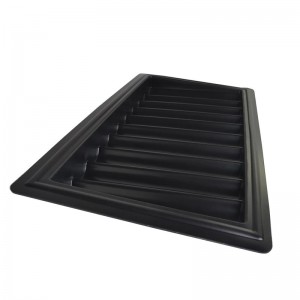 Black Chip Tray Table Accessory