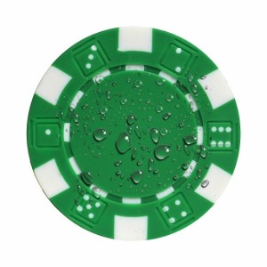 Fichas de pôquer baratas de plástico redondo ABS