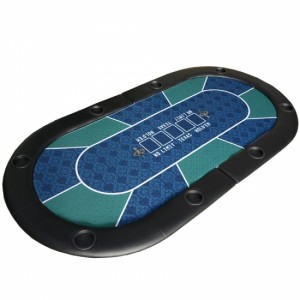 No Limit Texas Hold'em Casino Table Foldable