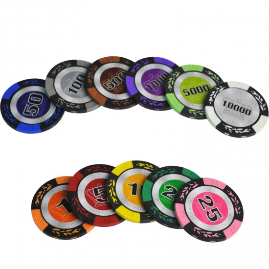 Clay Poker Chips
