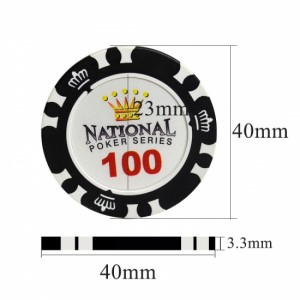 Clay Poker Chips Crown gaming poker chips