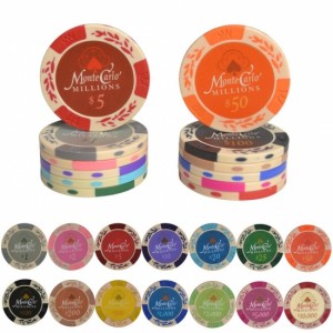 Udongwe Poker Chips Monte Carlo
