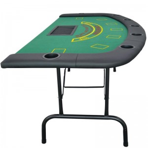 Складной квадратный покерный стол премиум-класса на 8 игроков