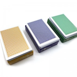 Толық түсті жекелендірілген ойын покер картасы