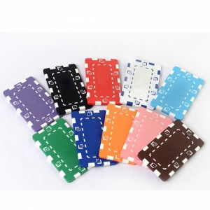 Rectangle ABS Poker Chips No Denomination