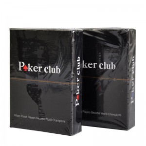 Cărți de joc de poker din plastic la preț de fabrică
