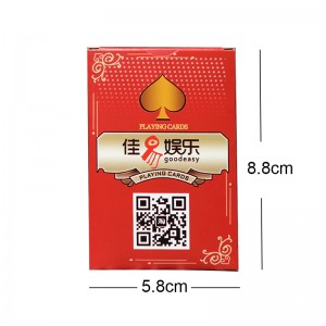 Paper Material Custom Poker Card Printing