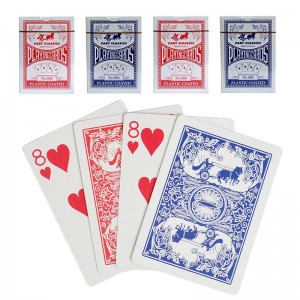 Košík klasické plastové pokerové karty