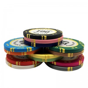 Las Vegas Clay Poker Chips Pogranda